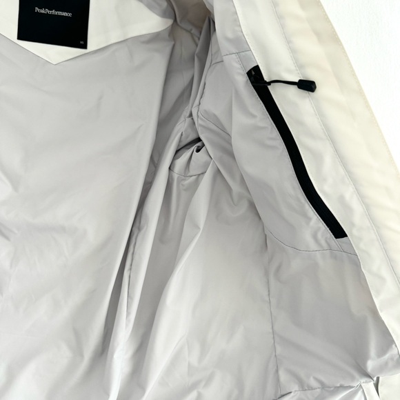 Peak Performance Frost Ski Jacket XS Offwhite - Picture 9 of 11